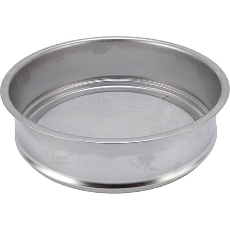 Filtre café acier inoxydable réutilisable, double filtration, poignée ergonomique,support inclus, usage maison bureau voyage(15cm) (1/4)
