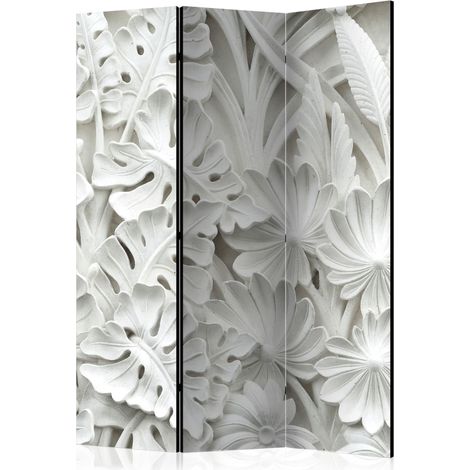 Paravento - Alabaster Garden [Room Dividers] - 135x172 (1/4)