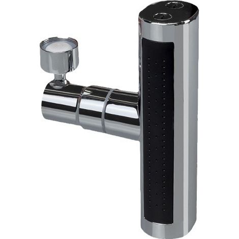 Embout de robinet orientable, rallonge de robinet, aérateurs pour robinets, multifonction, 4 en 1, pivotant à 360 °, anti-éclaboussures, économiseur d'eau, robinet de cuisine de rechange avec (1/5)