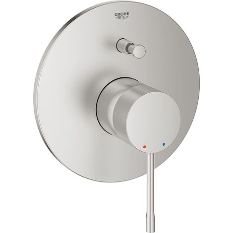 Grohe Essence - Mitigeur de baignoire encastré, supersteel 19285DC1