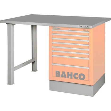 Arbeitsplatte Bahco 7314150338122 Stahl 183x79 cm