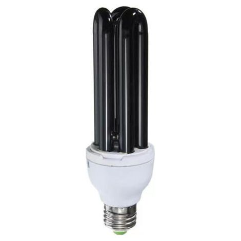 Ampoule Lumière Noire E27 30W UVA 365nm Lampe UV Décorative pour Soirées Néon, Halloween, et Fêtes Spéciales (1/4)