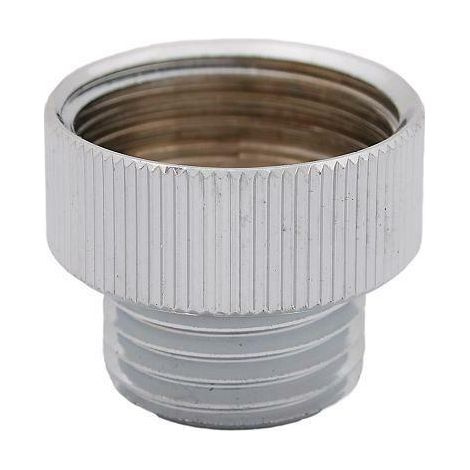 Schlösser Armaturen UEBERGANGSSTUECK M.R-MU+DICHT. 1/2"AGx3/4"IG, VERCHROMT (1/2)