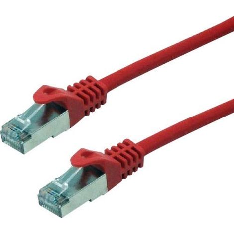 Câbles réseau et DAC MCL FTP6-0.3M/R - Câble CAT 6 RJ45 F/UTP - 0.3m Rouge