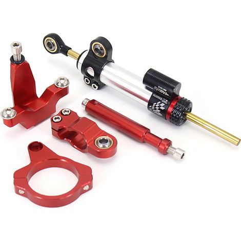 Pièces de modification pour moto Yamaha YZF R7 2021-2023 : stabilisateur de direction avec amortisseur en titane.
