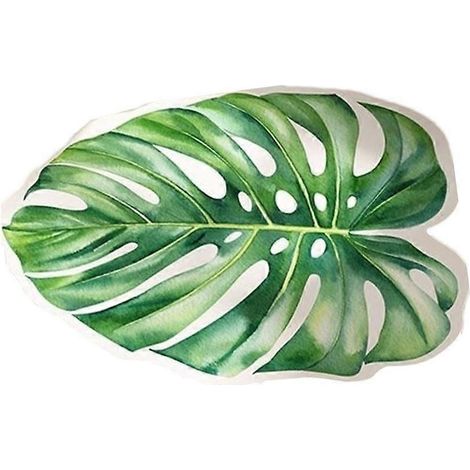 Tapis de bain compatibles avec les tapis de porte de salle de bain, les tapis de sol, les tapis de bain en terre de diatomées à feuilles vertes, les tapis de douche absorbants et les tapis de bain ant (1/5)