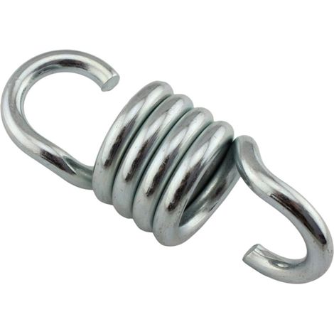 4 Ressorts Robustes en Fer Argenté pour Chaise Hamac Suspendue Légers et Résistants Capacité 200kg Adaptés pour Maison et Extérieur (1/5)
