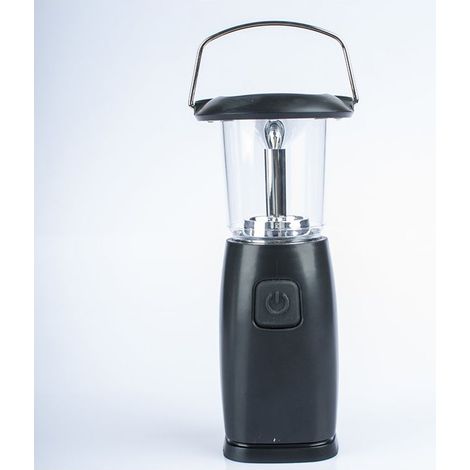Lampe Camping Rechargeable Lanterne de Camping Solaire, Lampe de Poche LED avec trois modes de charge et 6 perles lampe LED haute luminosité pour Camping,Travaux,Chasse,Tente, Pêche (1/5)