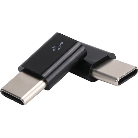 Adaptateur USB-C vers Micro USB 2 pièces pour Transfert Rapide et Charge OTG Compatible
