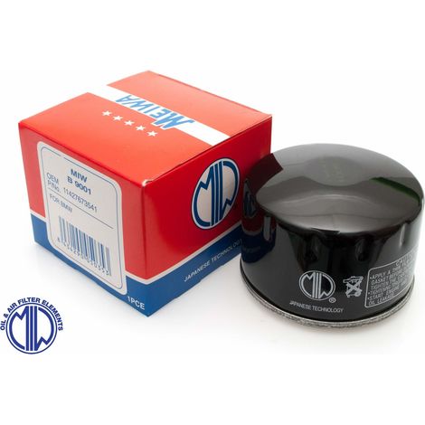 Filtro de aceite Miw (Meiwa) HF164 para BMW K 1200/R 1200, paquete de 50 unidades.