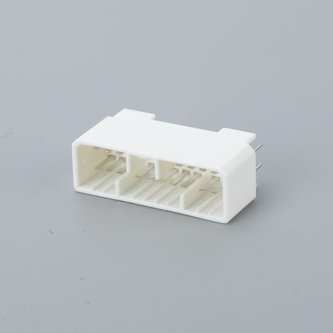 DJ7201-1.8-10A 174960-1 Domestic Automotive Connector, 20-Pin Plug for Printed Circuit Board (1/4)