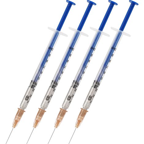 Peinture adhésive conductrice argent 4 pièces, colle thermodurcissable pour réparation fil, 0,3 ml (1/5)