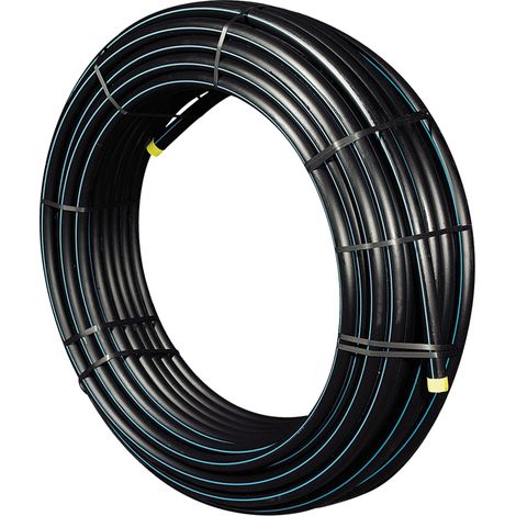 Tube PE eau 50m D25 bleu 16 bars WAVIN 3025008