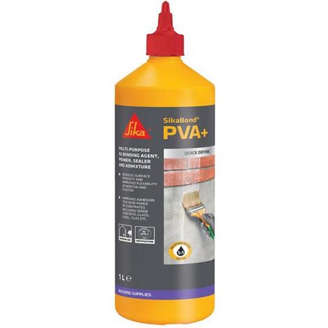 Sika Sikabond PVA+ 1L - Premium Bonding Agent for Concrete