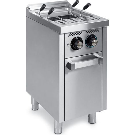 Cuiseur à Pâtes Gaz 25 Litres Série 600 sur Placard - Hr Fainca