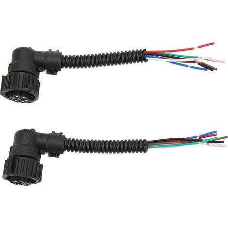 – Cableado de luces traseras de 2 piezas – Compatible con Vauxhall Movano I y Opel Vivaro – Materiales ABS y metal – Resistente a vibraciones y humedad -Crezuo