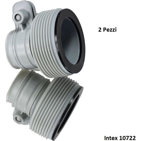 Kit 2 pezzi Adattatore B Intex 10722 ricambio