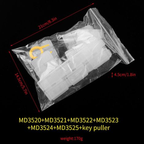 Moule en silicone pour touches de clavier mécanique DIY - Résistant et souple (1/5)