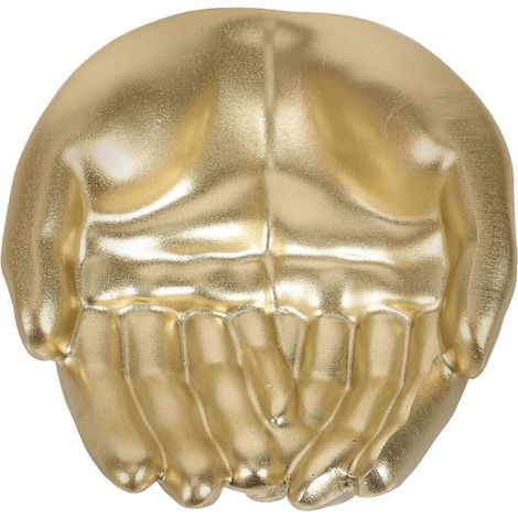 Organisateur de bijoux en forme de paume, plaque de rangement en résine, accessoire photo décoratif (1/5)