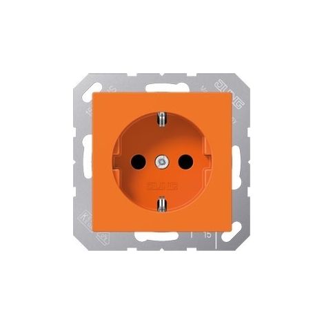 JUNG SCHUKO-STECKDOSE ORANGE A 1520 BF O