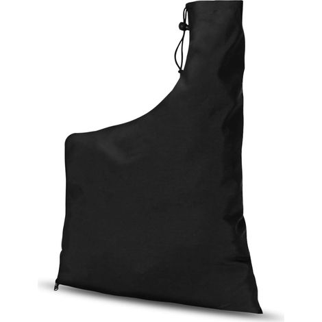 Sac de Rangement pour Souffleur de Feuilles, Sac de Collecte de Remplacement pour Souffleur SacAspirateur Souffleur Broyeur Résistant Oxford à Fermeture Éclair pour Jardin Pelouse Cour, Noir (1/5)