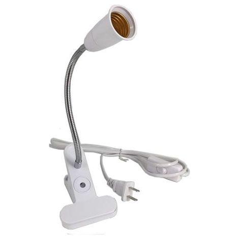 Clip Universel pour Ampoule LED E27 - Accessoire pour Tuyau - Ignifuge - 40cm (1/4)