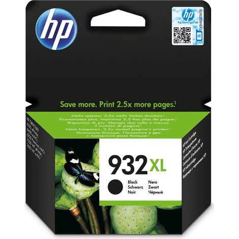 Ink-jet hp 932xl negro cn053ae officejet 6100/6600 capacidad 1000 pag (1/4)