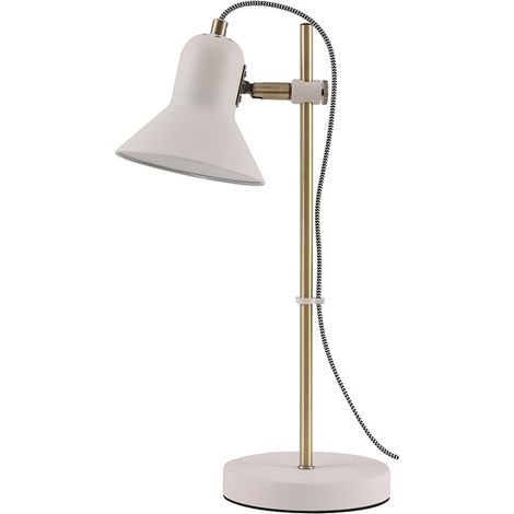 LAMPARA DE MESA E27 BLANCA