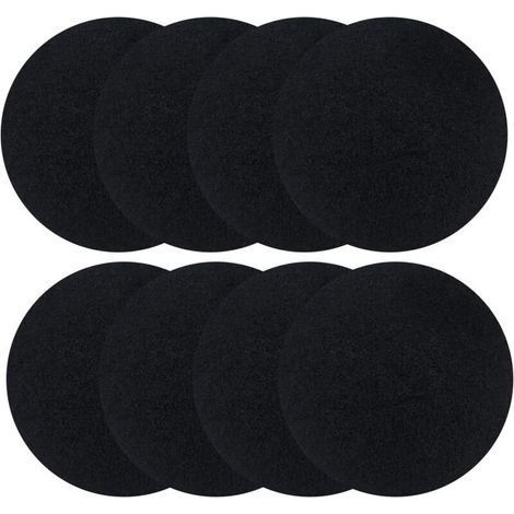 8 Filtres à Charbon Actif Ronds pour Poubelles à Compost – Anti-Odeur, Convient aux Modèles Jusqu’à 17 cm (1/5)