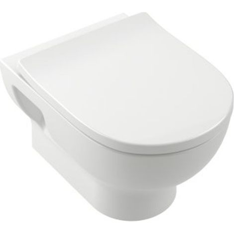 Villeroy & Boch O.novo pack cuvette suspendue - raccourcie 49cm - Twistflush - blanc