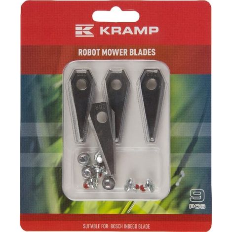 Lame de robot tondeuse Bosch x 9pcs - F016800321 ref FGP470001