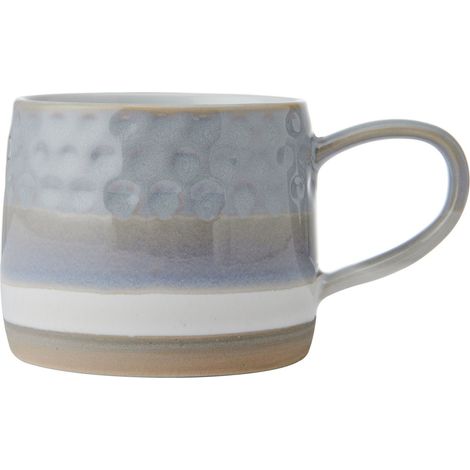 Mikasa grey textured ombre mug, 320ml