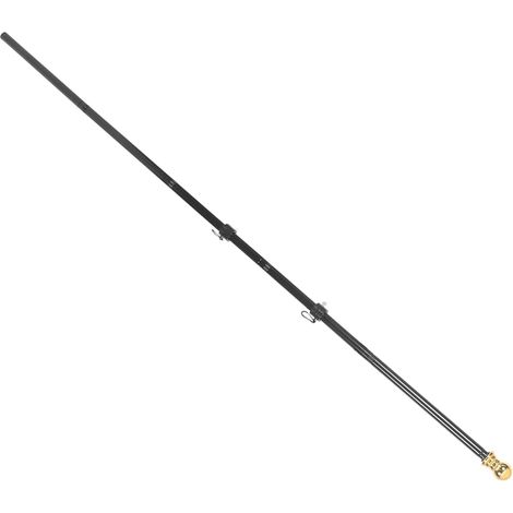 Mât De Drapeau Rotatif Acier Inoxydable pour Extérieur Stable pour Jardin Aux Conditions Climatiques (1/5)