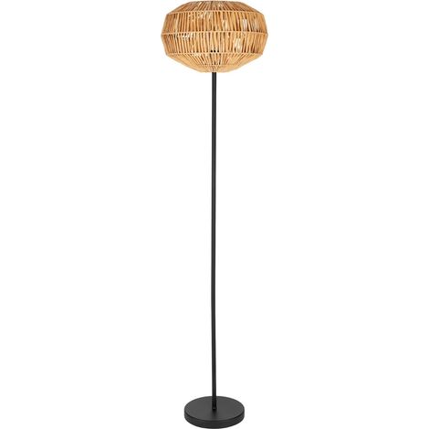 Lampadaire, lampe de salon bohème sur pied, luminaire en métal (1/5)