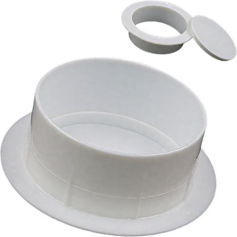 Bouchon décoratif en PP pour climatisation, différentes tailles, pour trou mural blanc Type160 (1/5)