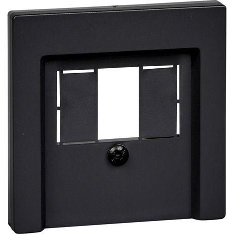 Enjoliveur anthracite M-Plan de prise HP avec ouverture rectangulaire Schneider (1/4)