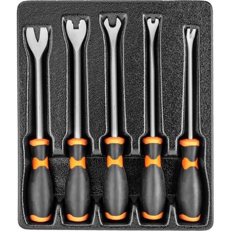Neo Kit de extractores plata acero ergonómico 5 piezas (1/2)