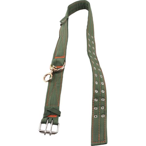 Collier pour vache, réglable, en toile 4 couches, avec boucle métallique 2 rangées, pour cheval, mouton, bovin et chien. Taille M. (1/5)