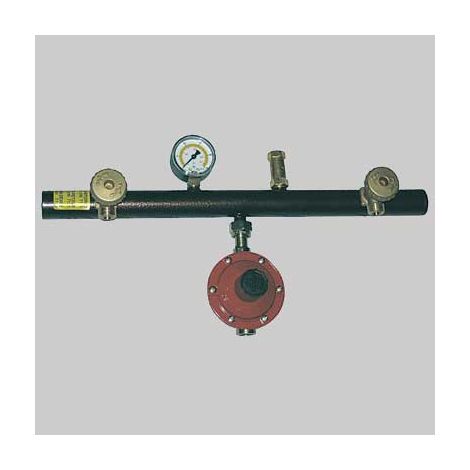 Centralina 2 Attacchi Completa di Regolatore 4 kg H Made in Italy