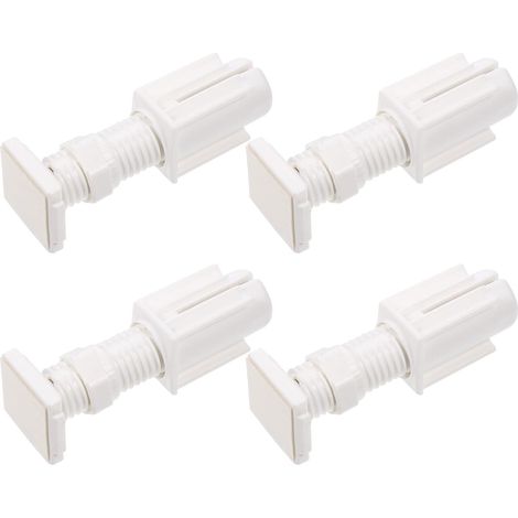 CCYKXA 25mm Venetian Blind Brackets, No Drilling Required, 4 Pieces, Side Mounting Accessories for Interior Blinds, Replacement Parts, Simple and Sturdy Installation