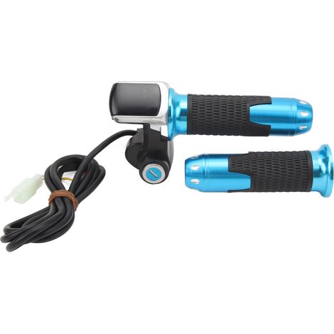 Drehzahlregler für 36V 350W Motor mit quadratischem Gasgriff und Verriegelung, zur Modifizierung von Elektrofahrrädern, Dreirädern oder Motorrädern. (1/5)
