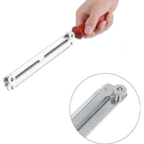 Tronçonneuse de jardin, lime à chaîne, outils de limage avec cadre en bois, 4,0/4,8/5,5 mm. (1/5)