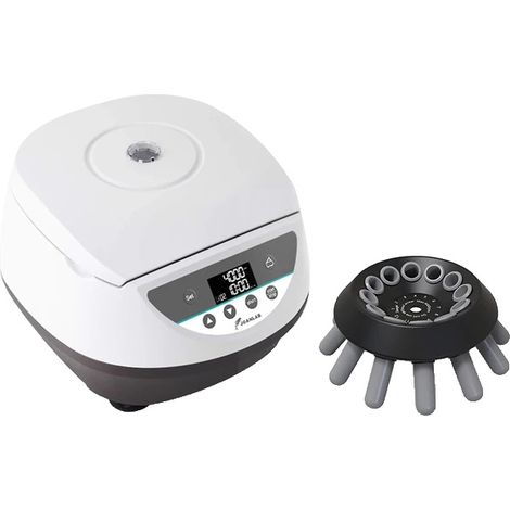 Laborzentrifuge, Hochgeschwindigkeit 500-5000 U/min, LCD-Display, LC-12S, EU-Stecker (1/2)