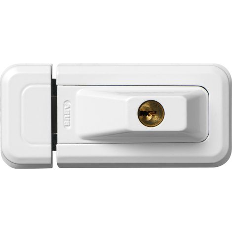 ABUS Zusatzsicherung Fenstersicherung Fensterschloss 3010 W weiß AL0125