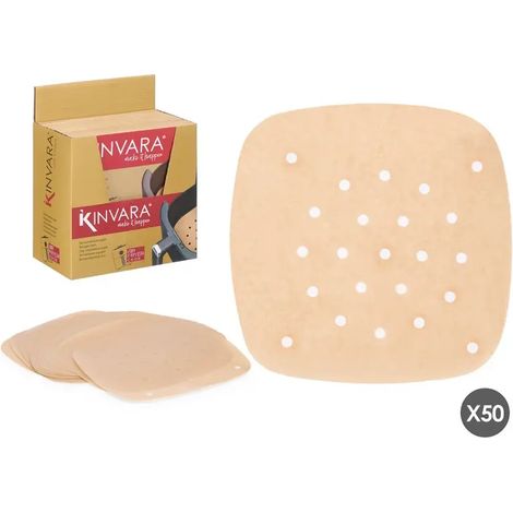 Set 50 pezzi stampo carta per friggitrice ad aria