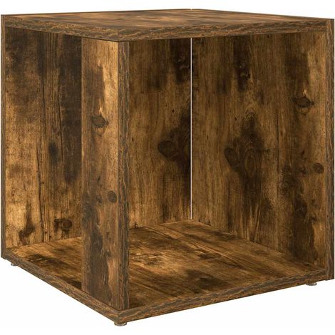 Maison Exclusive - Beistelltisch Räuchereiche 33x33x34,5 cm Holzw