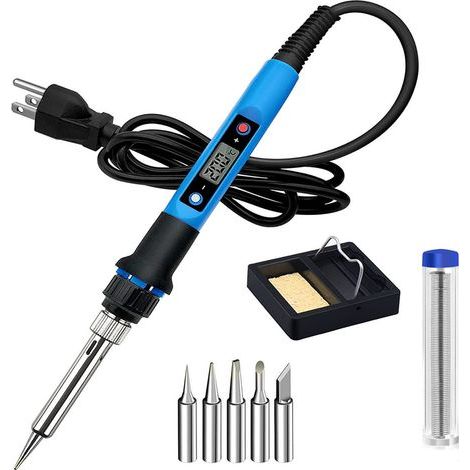 Precision soldering iron, 80W soldering kit, visual display, 5 spare tipsHigh quality enhances quality of life. (1/5)