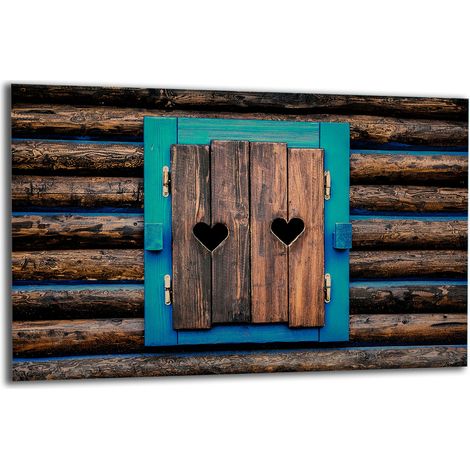 PLAQUE DE PROTECTION EN VERRE POUR POÊLE 80x52 BOIS (1/5)