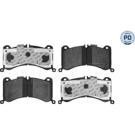 Kit de plaquettes de frein, frein à disque MEYLE 025 214 7618/PD AUDI