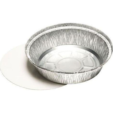 Plats en aluminum - - 1000 ml - Ø 22,9 cm - 4,4 cm - Rond